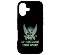 Carcasa para iPhone 17 Let God Guide Your Soul Ángel Alas Fe Espiritual