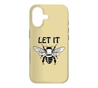 Carcasa para iPhone 17 Let it Bee Sign,Be Kind Queen Bee Lovers Bee Kind Bee Design