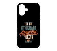 Carcasa para iPhone 17 Let The 6th Grade Adventure Begin Sixth Grade Back To School