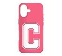 Carcasa para iPhone 17 Letra C Big Bold Capital Varsity Alfabeto Monograma