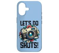 Carcasa para iPhone 17 Let's Do Shots Camera Presupuesto para Fotógrafo Y Boda