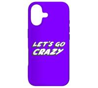 Carcasa para iPhone 17 Let's Go Crazy | Canción de 1980 90's Music Purple One