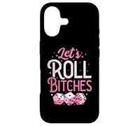 Carcasa para iPhone 17 Let's Roll Bitches Dice Funny Bunco Game Night Bunco Player