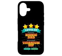 Carcasa para iPhone 17 Level Up Bionic Dad - Regalo de recuperación de cirugía de Cadera