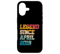 Carcasa para iPhone 17 Leyenda Desde Abril 2019 7º Cumpleaños 7º Aniversario Retro