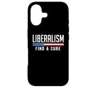 Carcasa para iPhone 17 Liberalismo Encuentra una Cura Divertido Meme Político Humor Gráfico