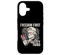 Carcasa para iPhone 17 Libertad Primera Seguridad Tercera Alexander Hamilton 4 de Julio