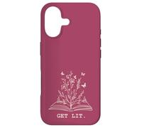 Carcasa para iPhone 17 Library Book Wildflowers Lovers Literature Teacher