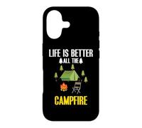 Carcasa para iPhone 17 Life Is Better All The Campfire Camping Camper Adventure