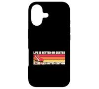 Carcasa para iPhone 17 Life is Better On Skates - Rodillo Retro de edición Limitada