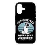 Carcasa para iPhone 17 Life is Better with a Kleine Münsterländer Hundehalter