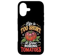 Carcasa para iPhone 17 Life Is Too Short To Grow Boring Tomatoes