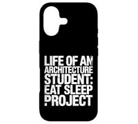 Carcasa para iPhone 17 Life of An Architecture Student Eat Sleep Project -