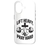 Carcasa para iPhone 17 Lift Heavy Pray Hard - Gimnasio de Entrenamiento Cristiano