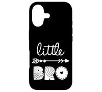 Carcasa para iPhone 17 Lil Bro, Little Bro, Best Brother Ever Novelty Graphic Cool
