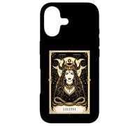 Carcasa para iPhone 17 Lilith Tarot Card Wicca Gothic Goddess Pagan Ocult