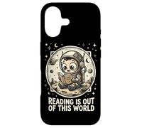 Carcasa para iPhone 17 Linda Lectura de Astronauta está Fuera de Este Mundo Bookworm Niño