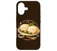 Carcasa para iPhone 17 Lindo Bola De Masa Gyoza Kawaii Asiático Amante De La Comida