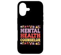 Carcasa para iPhone 17 Lindo Consejero de Salud Mental Vestido Floral Terapeuta de ansiedad