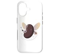 Carcasa para iPhone 17 Lindo Hada Madrina Amante de Frijoles Kawaii Humor Vegano
