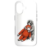 Carcasa para iPhone 17 Lindo Mono bebé zoológico Llamado ponche Adorable orangután Relleno