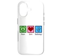 Carcasa para iPhone 17 Lindo Radiólogo Paz Amor Radiología