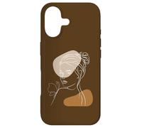 Carcasa para iPhone 17 Line Art Abstract Minimalist of Women Silhouette