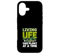 Carcasa para iPhone 17 Living Life One Plant Jardinero Amante de Las Plantas de jardín