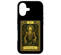 Carcasa para iPhone 17 Llamada de Cthulhu Mythos Ryleh Lovecraftian Necronomicon Tarot