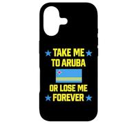 Carcasa para iPhone 17 Llévame a Aruba o Piérdame para Siempre | Crucero con Bandera del Caribe