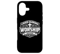 Carcasa para iPhone 17 Lloró Durante la adoración Otra Vez Christian Jesucristo Dios Iglesia