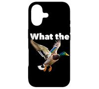 Carcasa para iPhone 17 Lo Que el Pato Volando ánade Real