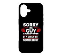 Carcasa para iPhone 17 Lo Siento, Este Chico es tomado por un humeante sociólogo Amor