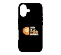 Carcasa para iPhone 17 Lo Siento, llego Tarde a la Frybread pasó para los Amantes del Pan Frito Indio