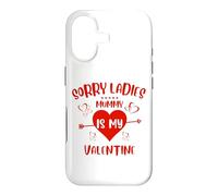 Carcasa para iPhone 17 Lo Siento señoras mamá es mi San Valentín