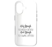 Carcasa para iPhone 17 Lo Suficientemente Santo como para Orar por ti Capucha Suficiente para balancearte