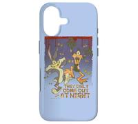 Carcasa para iPhone 17 Looney Tunes Bugs and Daffy The Only Come At Night