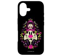 Carcasa para iPhone 17 Looney Tunes Dia de los Muertos Sylvester & Tweety Halloween