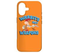 Carcasa para iPhone 17 Looney Tunes Elmer and Bugs Wabbits Not Weapons