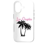 Carcasa para iPhone 17 Los Ángeles California Estados Unidos Retro Palmera