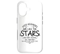 Carcasa para iPhone 17 Los Buenos vecinos Son como Las Estrellas