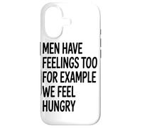Carcasa para iPhone 17 Los Hombres También Sentimos Que Nosotros Sentimos Hambre
