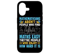 Carcasa para iPhone 17 Los matemáticos no Son Personas Que encuentran Las matemáticas fáciles, Son PEO
