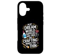 Carcasa para iPhone 17 Los Suministros artesanales In My Dream World Son Gratis
