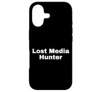 Carcasa para iPhone 17 Lost Media Hunter | Internet Misterio Retro Digital