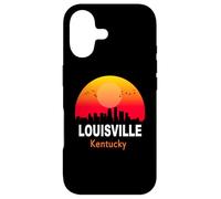 Carcasa para iPhone 17 Louisville Kentucky State USA Vintage Retro Sunset City