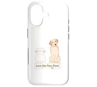 Carcasa para iPhone 17 Love has Four Paws.El Perro y el Gato Tienen Cuatro Patas.