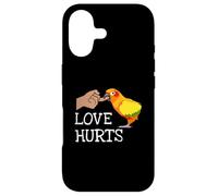 Carcasa para iPhone 17 Love Hurts Sun Conure For Sun Conure Parrot Birds Lovers