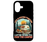 Carcasa para iPhone 17 Love Is Staying Together After Parking The Camper -