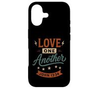 Carcasa para iPhone 17 Love One Other John 13 34 - Vintage Christian Faith